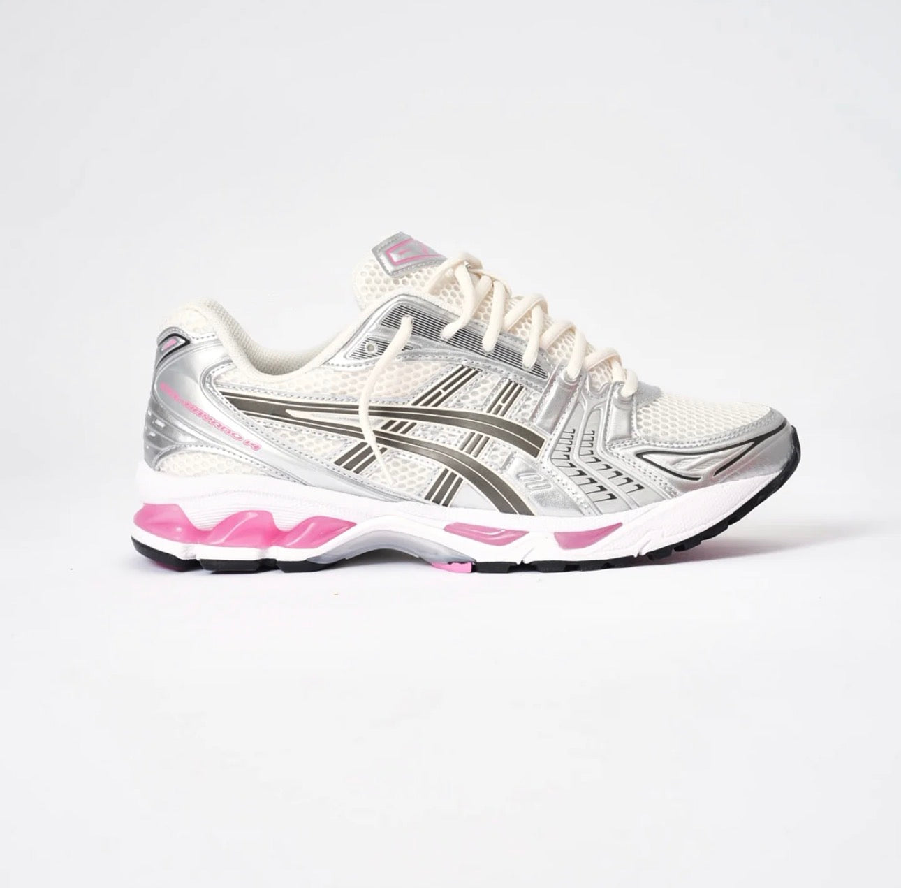 ASICS GEL-Kayano 14 - Cream Silver Grey Pink