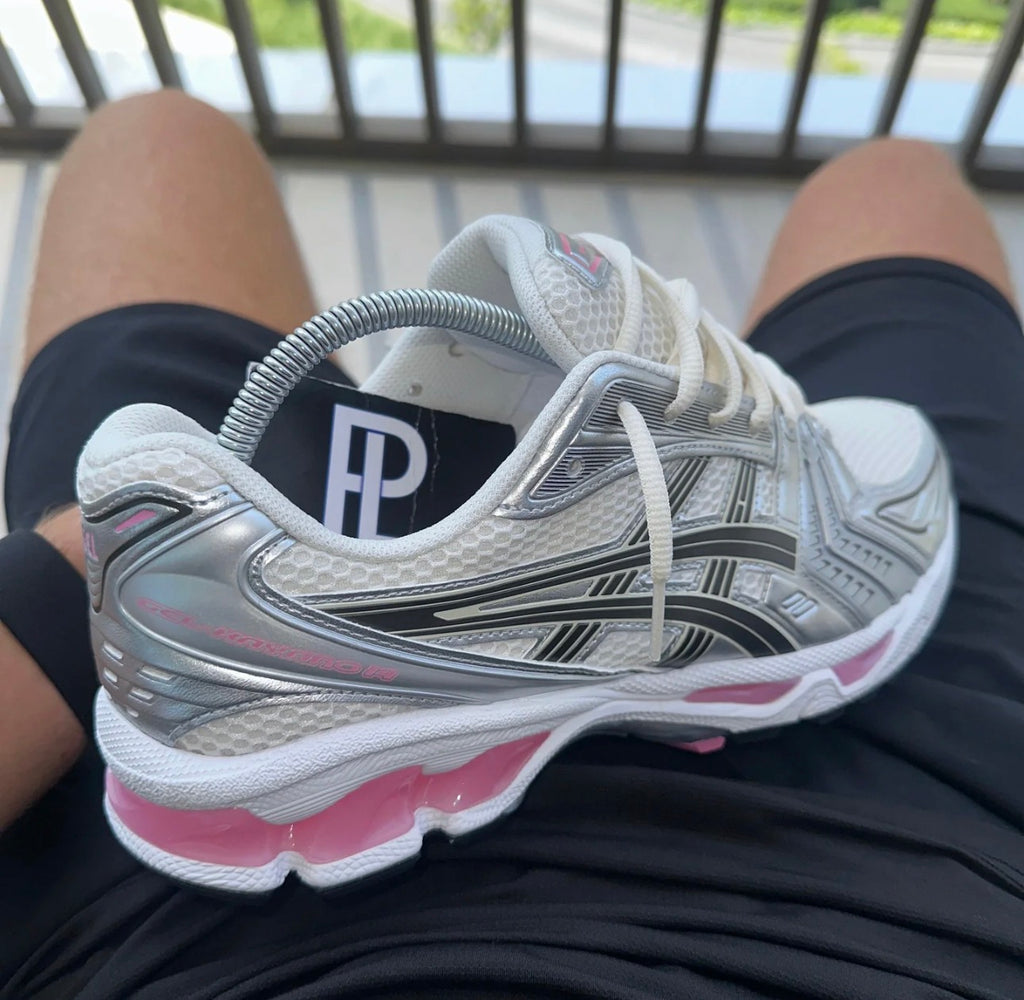 ASICS GEL-Kayano 14 - Cream Silver Grey Pink