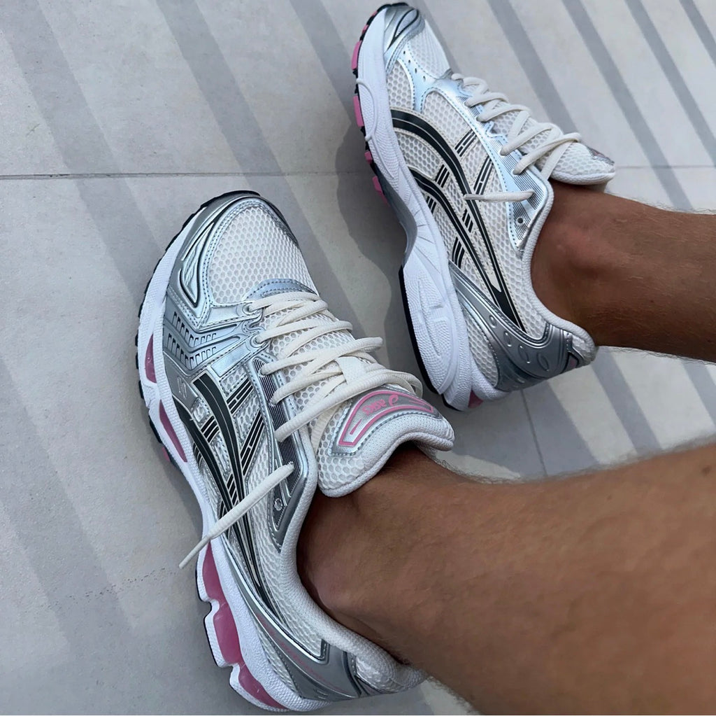ASICS GEL-Kayano 14 - Cream Silver Grey Pink
