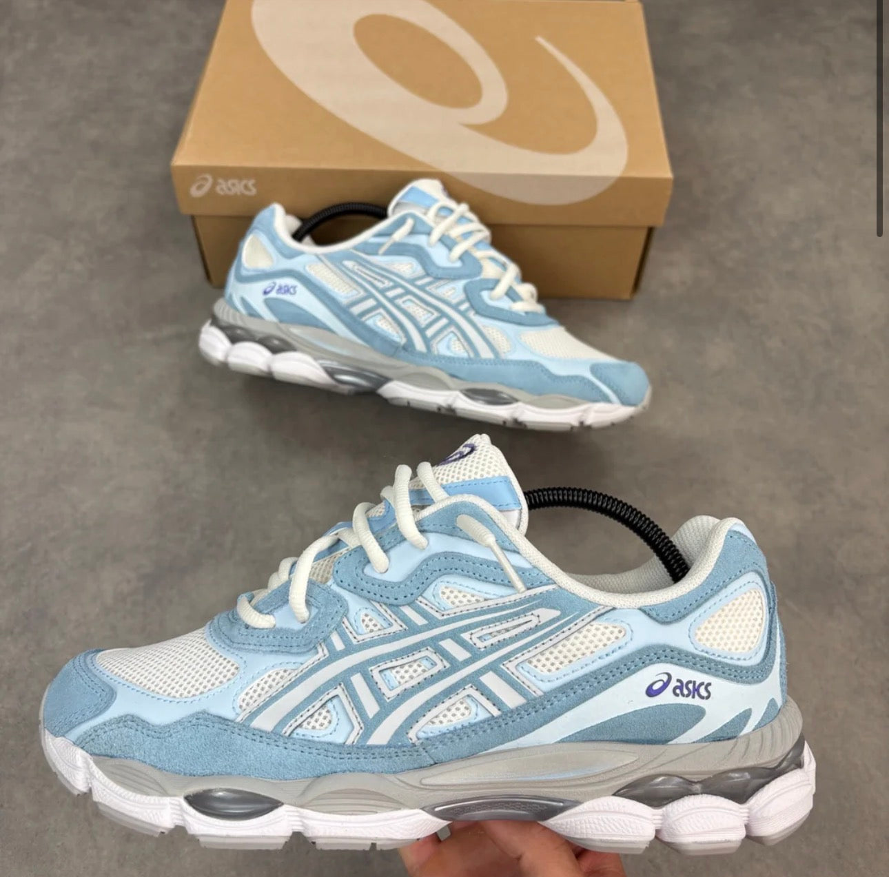 ASICS GEL-NYC - Cream Arctic Sky