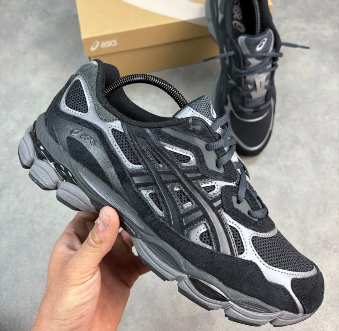 ASICS GEL-NYC Graphite Grey Black