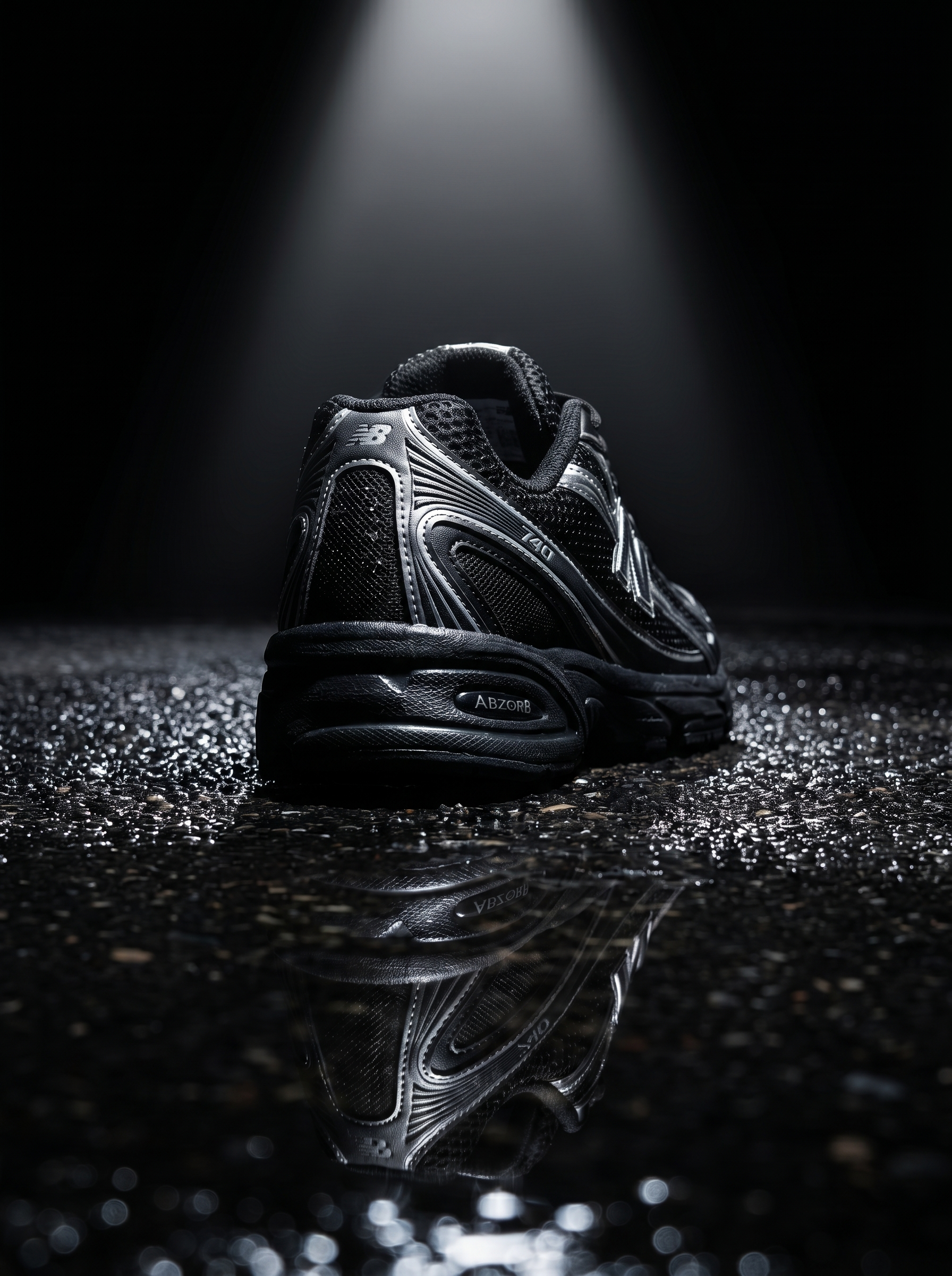 New Balance 740 - Black Silver