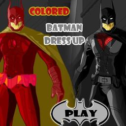 Colored Batman Dress Up